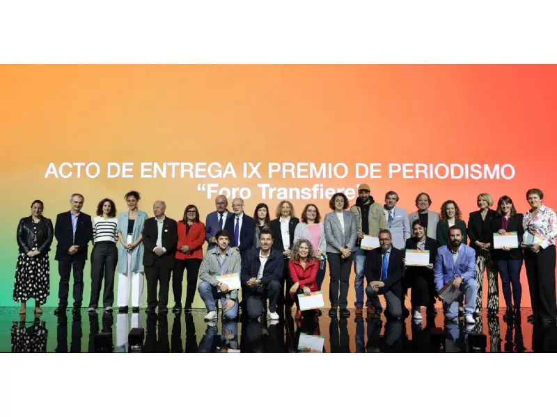 Premio de Periodismo ‘Foro Transfiere’ de Apoyo a la Comunicación Científica, Tecnológica e Innovadora