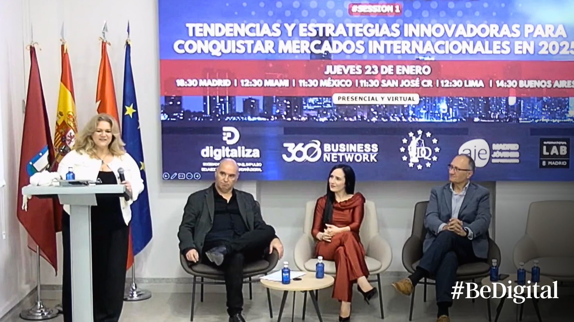 Éxito del lanzamiento de #GlobalConnect2025: Madrid conectando al mundo